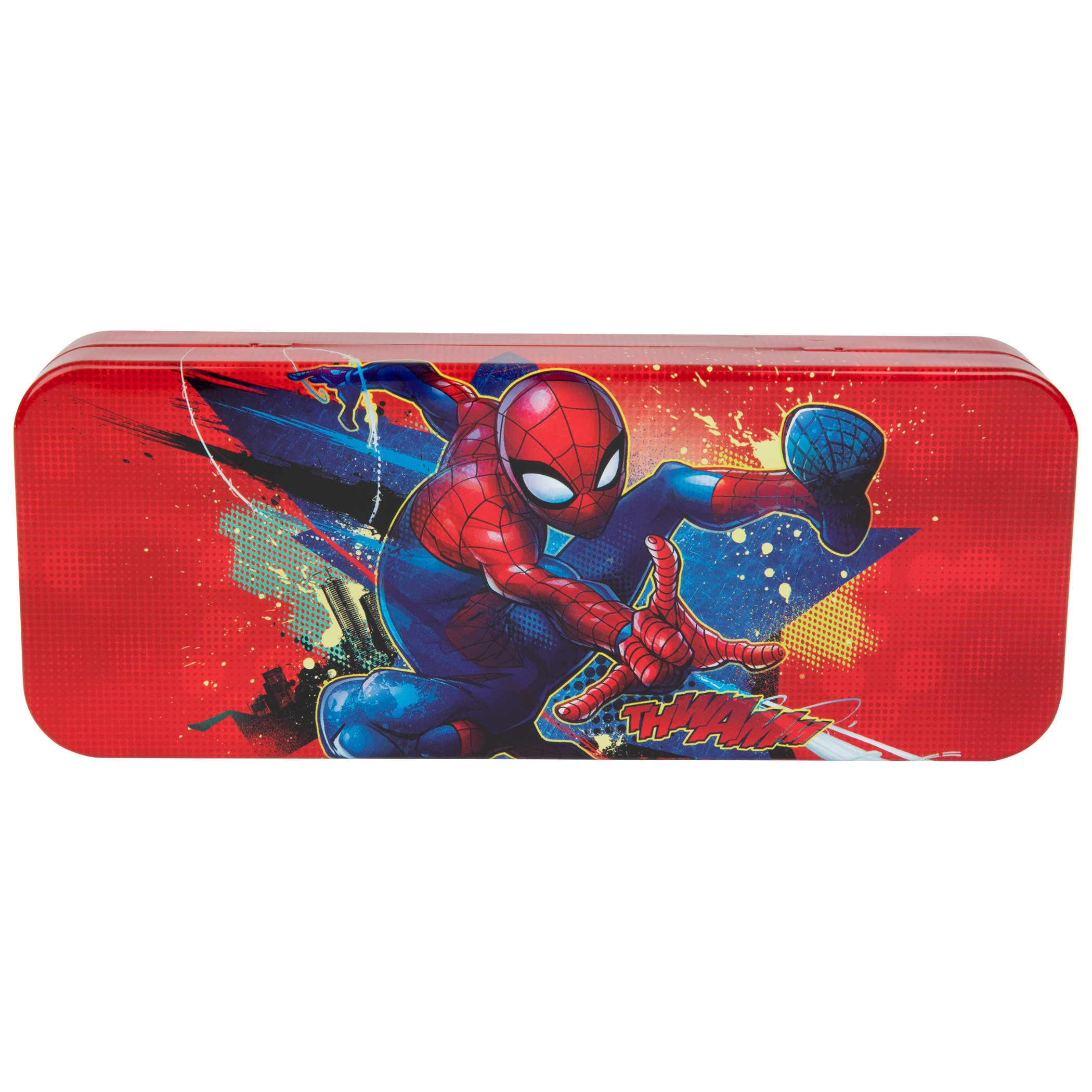 Marvel Comics Spider-Man Hero Red Pencil Box
